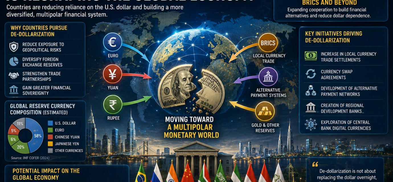 How De-Dollarization Is Reshaping the Global Economy