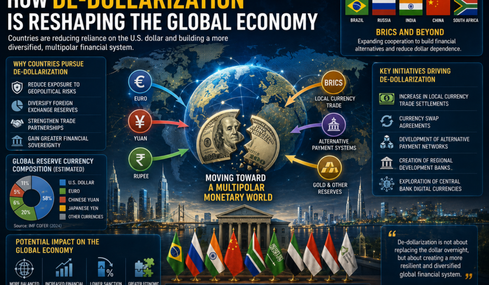 How De-Dollarization Is Reshaping the Global Economy